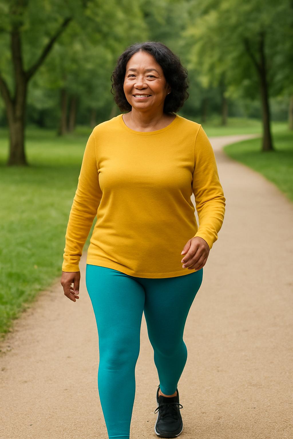Aerobic conditioning - walking with RA