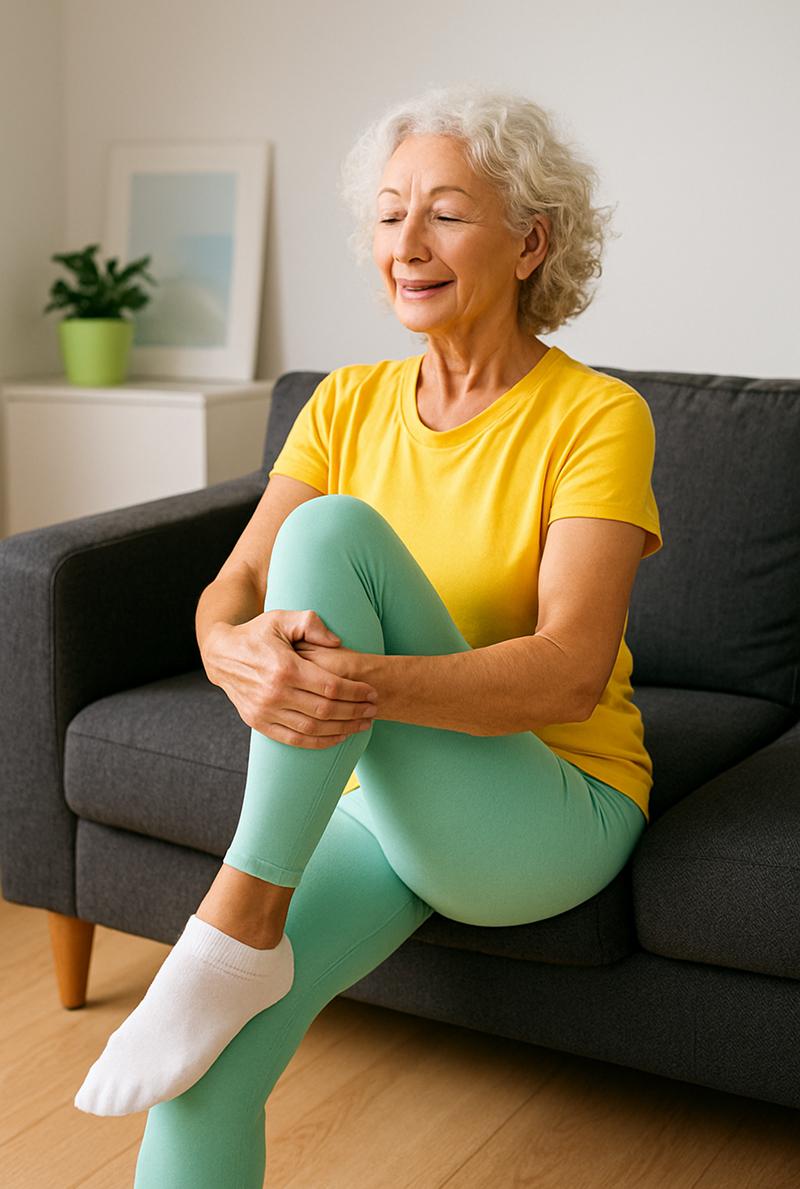 Seated Knee Lift